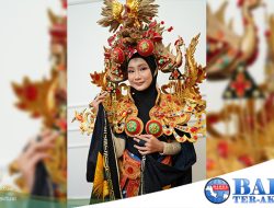 Atha Casandra Ersy Siswi SDN 1 Pangklpinang Curi Perhatian di Karnaval HUT RI ke-78