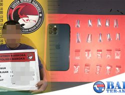 Jual Paket Narkoba, IDA Ditangkap Tim Kibas Polres Bangka