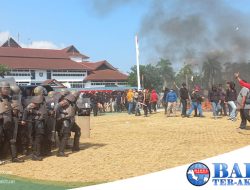 840 Personel TNI Polri Peragakan Simulasi Pengamanan Pemilu 2024