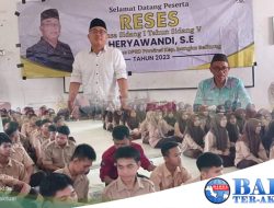 Reses di SMAN 1 Tempilang, Heryawandi Tegaskan Konsistensi Program Kerja.