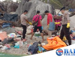 Sat Polairud Polres Bangka Tindaklanjuti Laporan Terkait Penemuan Mayat di Pantai Selera Anda