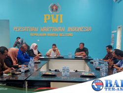 DPRD Bangka Tengah Kunjungi PWI Babel untuk Jalin Kemitraan