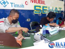 Warga Tanjung Antusias Datangi Mobil Sehat PT Timah Tbk, Bisa Berobat Lebih Dekat dan Gratis