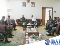 Pj Gubernur Safrizal serta Forkopimda Sambut Pangkostrad Mayjen Muhammad Saleh Mustafa