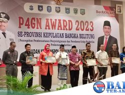 Pemkot Pangkalpinang Terima Penghargaan P4GN Dari Provinsi Kepulauan Bangka Belitung