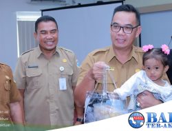 Fokus Stunting, Pemkot Pangkalpinang Bagikan Bantuan Makanan Anak Stunting