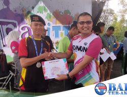 Anggota Satbrimob Polda Babel, Raih Medali di Parittiga Expo Fun Run