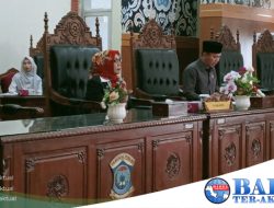 Pj Wali Kota Lusje Hadiri Rapat Paripurna Kesebelas DPRD Kota Pangkalpinang