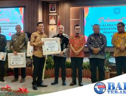 Pemkab Basel Raih Predikat Kepatuhan Tertinggi Penyelenggaraan Pelayanan Publik Tahun 2023.