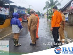 Diguyur Hujan Selama 3 Jam, Rendamkan 42 Rumah di Bukit Sari