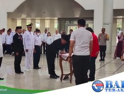 Bupati Riza Resmi Lantik Haris Setiawan Sebagai Pj Sekda Kabupaten Bangka Selatan