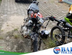 Pengendara Motor Tewas Tabrak Tiang Trotoar di Koba, Diduga Mengantuk