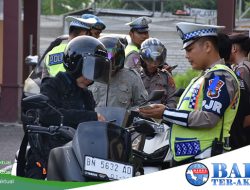 Ditlantas Polda Babel Gelar Gaktiblin, Lakukan Pemeriksaan Kelengkapan Kendaraan Bagi Personel