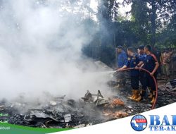 Gara-gara Api Tungku, Rumah Habis Terbakar di Terak