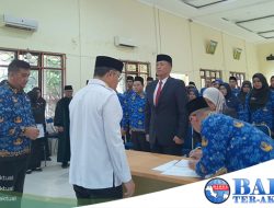 Lantik 32 PNS, Ini Harapan Bupati Bangka Tengah