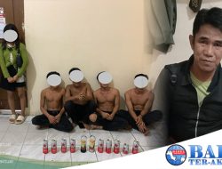 Astaghfirullah … Nodai Ramadhan, Sanal Ajak 6 Remaja Pesta Miras langgar Susila