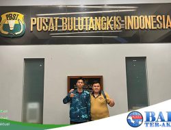 Arif Wijaya Atlet Bulutangkis Bangka Selatan Ikuti Latihan Bersama di Pelatnas Cipayung