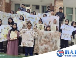 Mahasiswa SPT Biologi UBB Sukses Buat Produk Lewat Ecoprint