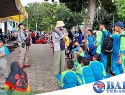 HUT Bangka Tengah ke-21, Ribuan Warga Koba Antusias Jalan Sehat