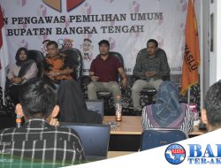 Bawaslu Bateng Gelar Evaluasi Kinerja Calon Anggota Bawaslu Kecamatan