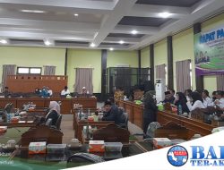 Tertunda 1 Jam Lebih, Rapat Penyampaian Rekomendasi DPRD LKPJ Bupati Bateng Tahun 2023 Tidak Kourum