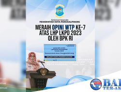 Pemkot Pangkalpinang Kembali Raih Opini WTP ke-7