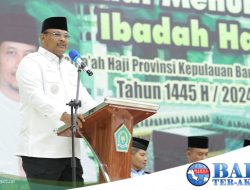 Pj Gubernur Safrizal Lepas Keberangkatan 450 Jemaah Haji Kloter ke-4