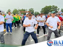 Pegawai LPKA Pangkalpinang Beserta Anak Binaan Ikut Meriahkan Festival di Taman Dealova