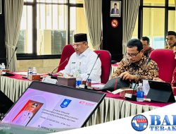 Pj Gubernur Safrizal Laksanakan Evaluasi Kinerja Kepala Daerah Gubernur kepada Irjen Kemendagri RI