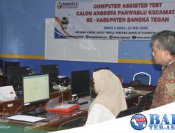 13 Pendaftar Baru Ikuti Test CAT Anggota Panwaslu Kecamatan