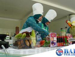 TP PKK Babel Ikuti Lomba Masak Pangan Lokal dengan B2SA di Acara Puncak HKG PKK ke-52