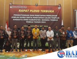 Sah, KPU Tetapkan Nama Anggota DPRD Kabupaten Bangka Tengah Terpilih, Ini Daftar Lengkapnya!