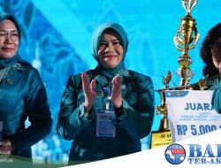 PKK Babel Sabet Juara 2 Kategoti Senam Kreasi 6 Langkah Cuci Tangan di Jambore Kader PKK 2024