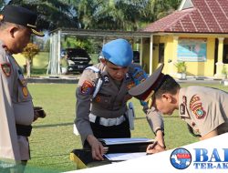 Sejumlah Pejabat Utama Polres Bangka Tengah Berganti