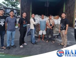 Polda Babel Amankan Truk Bermuatan 8 Ton Pasir Timah Ilegal