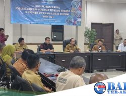 Pemkab Bangka Tengah Gelar Sosialisasi KKPRL Pengendalian dan Perizinan Berbasis Resiko