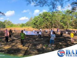 Sambut HUT ke-48, PT Timah Tanam 48 Tanaman Lokal Babel di Kampung Reklamasi Air Jangkang