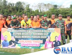 Turnamen Sepak Bola Veteran Bupati Algafry Cup Resmi Digelar