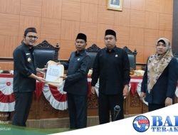 DPRD Bateng Gelar Rapat Paripurna, Pemkab Bateng Targetkan Pembiayaan Daerah 2025 Sebesar Rp10 Milyar