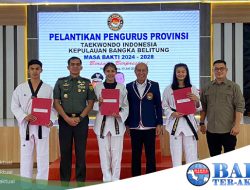 Pengurus Taekwondo Babel Resmi Dilantik